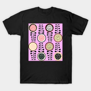 Floral circles T-Shirt